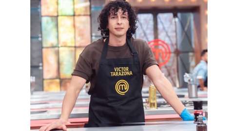 Víctor Tarazona, de MasterChef, confiesa que iba a ser policía pero algo inesperado ocurrió