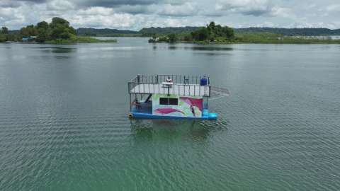 Esta es la primera cabaña flotante del Pacífico colombiano: ¿Cómo puede ir?
