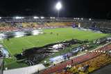 Dimayor canceló Millonarios vs. Once Caldas por el mal estado de la cancha de El Campín