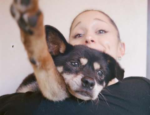 Ariana Grande despide a Coco, su perrita de 17 años: "Te extrañaré todos los días"