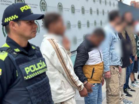 Doble golpe al homicidio: 64 capturados en Bogotá y cayó alias Mueco en Cundinamarca