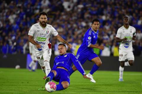 Millonarios igualó a un gol con Once Caldas en la Liga Betplay 2026-II: fotos