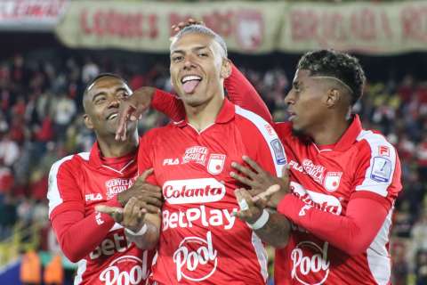 Santa Fe logró un triunfo clave en El Campín en sus aspiraciones de entrar a los ocho