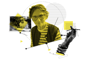 El taller de Ana María Rueda: la artista que transformó parte de su casa en lugar de trabajo