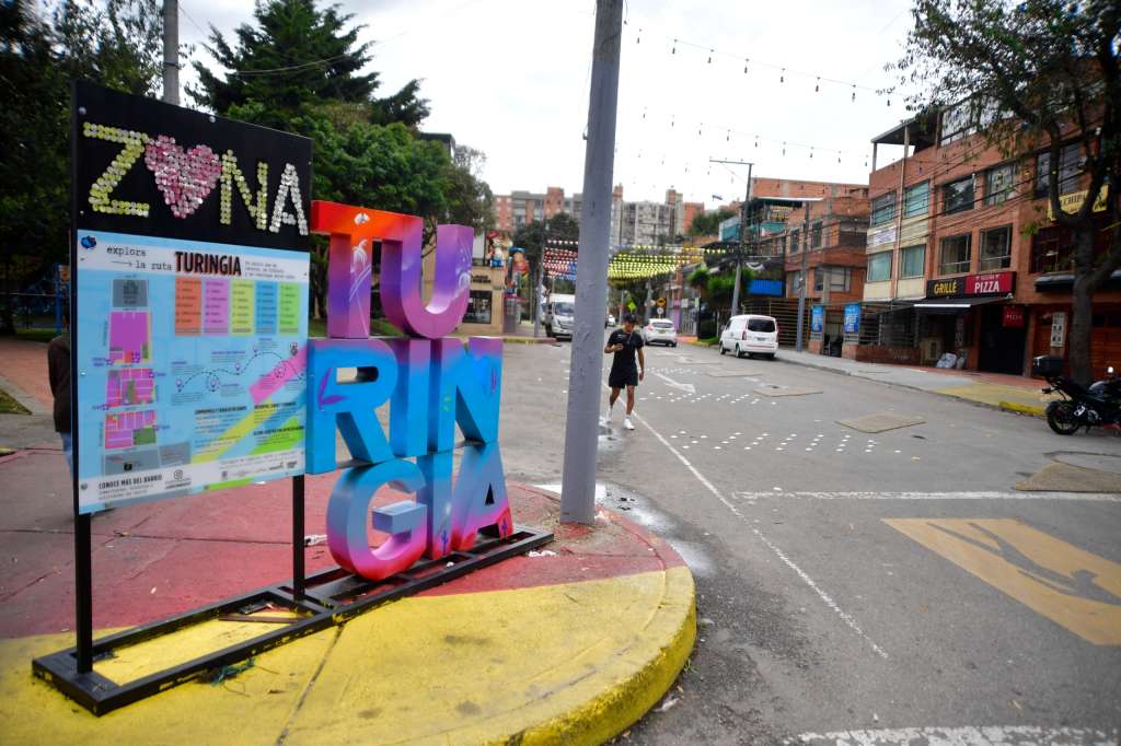 Barrio Turingia, en Suba. Ubicado entre los centros comerciales Plaza Imperial y Fiesta Suba.