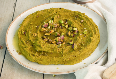 Dip de feta y pistachos: receta fácil y cremosa