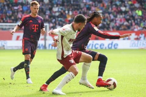 Bayern Múnich empató con Augsburgo: vea el golazo de Luis Díaz anulado por el VAR
