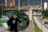 En video quedó registrado nuevo intento de robo a ciclista en la ciclorruta de la 26