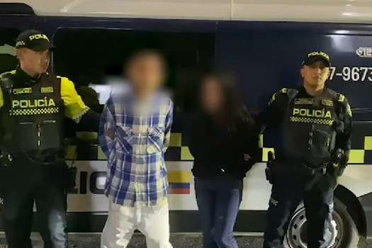 Capturados por agredir a guarda de Transmilenio