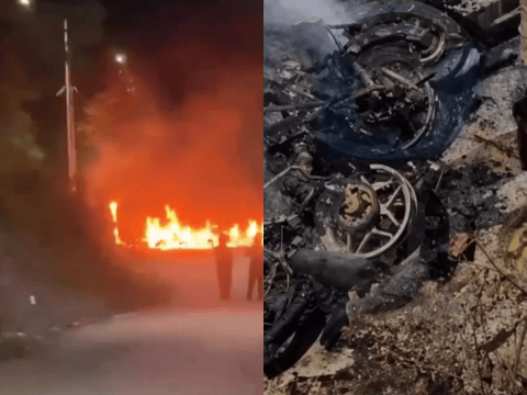 Alteración del orden público en Palermo, Huila, deja cinco heridos y siete motos incineradas