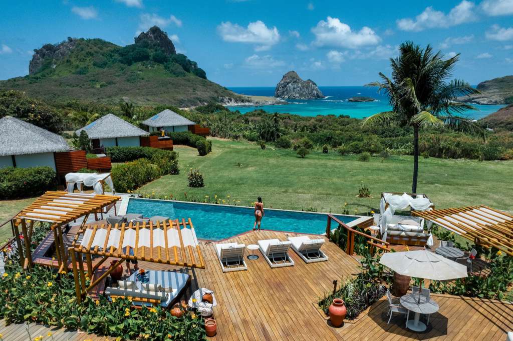 NANNAI Noronha, un hotel rodeado por el océano Atlántico en Fernando de Noronha.