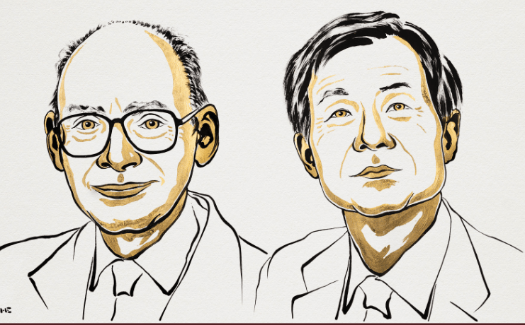 Henri B. Kagan y Kenso Soai, reconocidos por el descubrimiento de los efectos no lineales y la autocatalisis en la síntesis orgánica asimétrica.