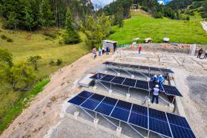 El modelo de Paipa que incorpora energía solar para llevar agua a zonas rurales