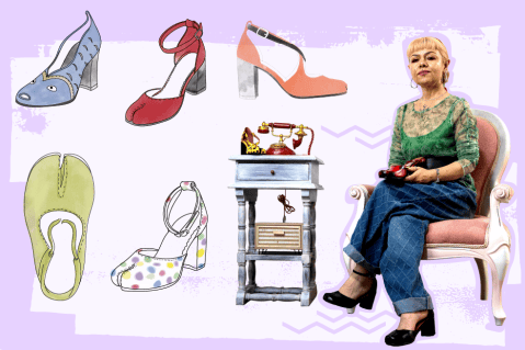 La colombiana que creó un “multiverso” de zapatos Tabi