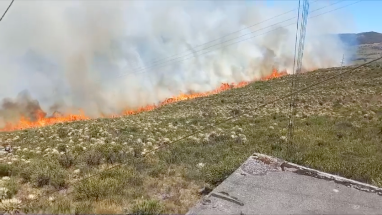 Incendio en el Páramo de Berlín ya está controlado en un 98%