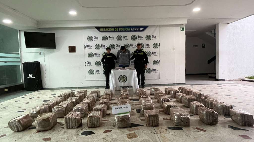 En el operativo se lograron incautar 137.500 dosis de estupefacientes.