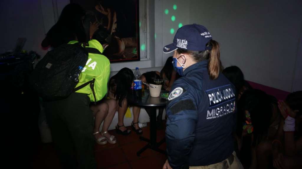 Operativo en conjunto de las autoridades para desarticular una red criminal vinculada con la trata de mujeres migrantes en Yopal (Casanare) / Archivo Particular