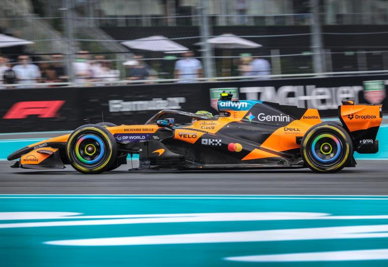 Lando Norris se quedó con la esprint en Miami y pone en duda el dominio de Mercedes en la F1