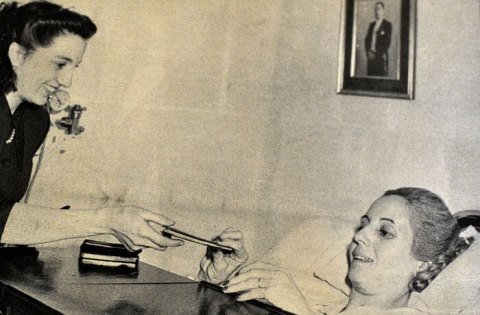 "Ya no sabía qué inventarme para que no pensara que moría": enfermera de Evita