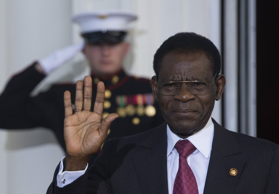 Teodoro Obiang llegó al poder en Guinea Ecuatorial hace 40 años. / AFP