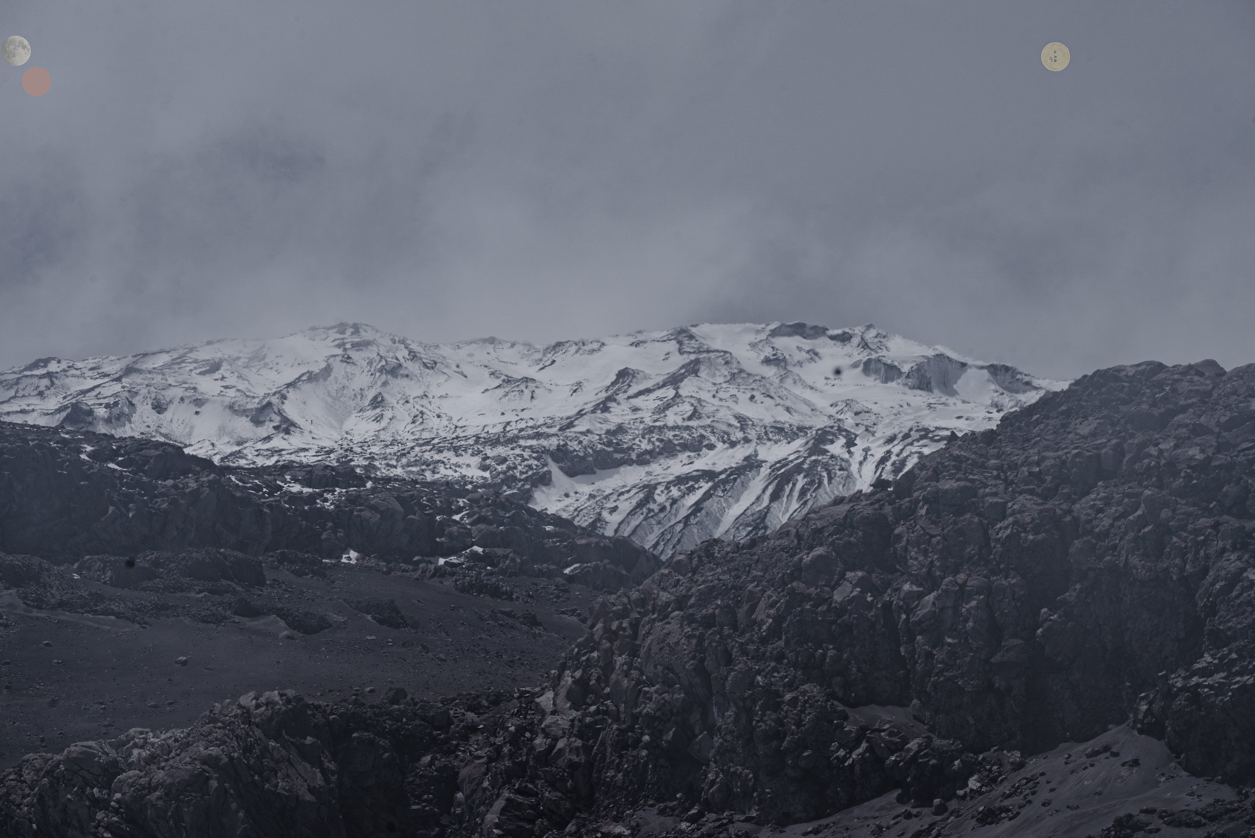 El volcán Nevado del Ruiz hizo erupción el 13 de noviembre de 1985. /Santiago Ramírez.