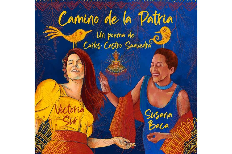 La ilustración de la portada de "Camino de la Patria" estuvo a cargo de Fercho Yela.