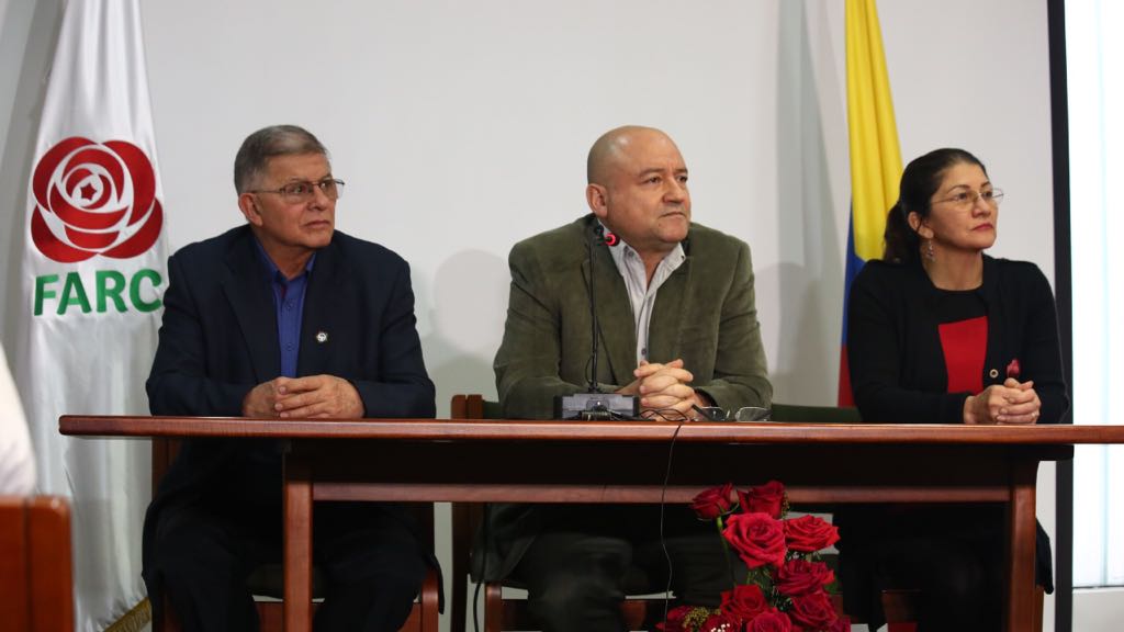 Bancada de Senado de la FARC. / Prensa Farc