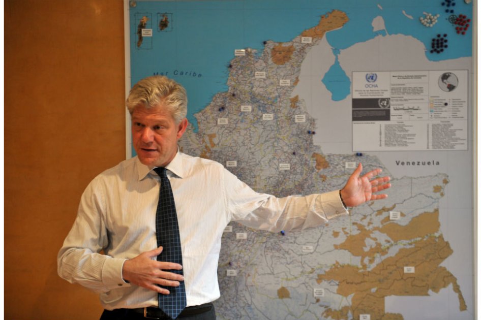 Fabrizio Hochschild, coordinador residente de la ONU en Colombia. / Gustavo Torrijos
