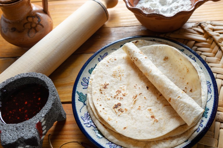 Paso a paso para preparar tortillas de harina
