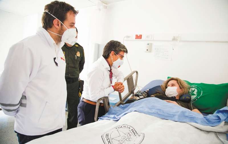 Luis Ernesto Gómez dice que están dando ayuda psicológica y jurídica a las víctimas. / Secretaría de Gobierno