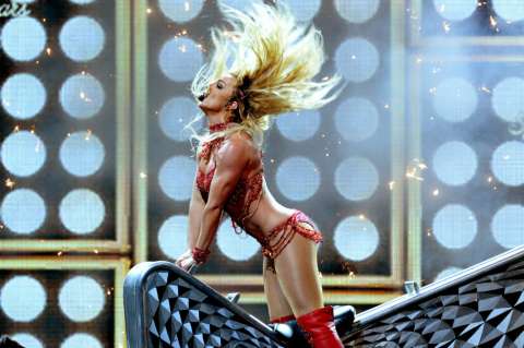 Britney Spears demostró en los Billboard que su cuerpo no es un truco de Photoshop