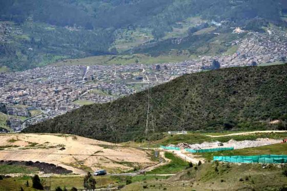 El relleno sanitario de Doña Juana tiene vida útil hasta 2022. / Archivo El Espectador.
