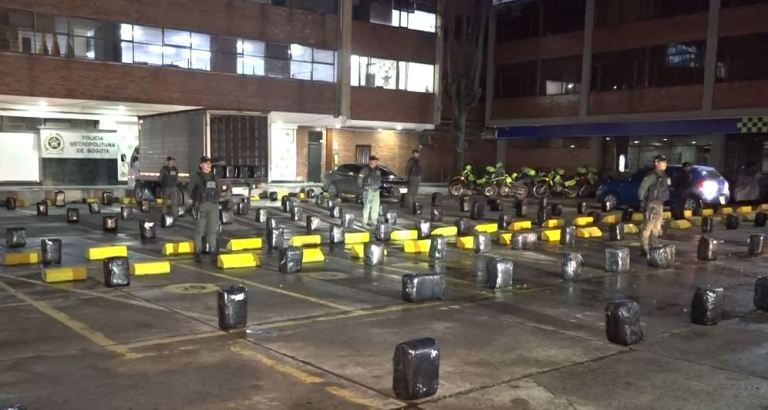 Incautan 700 kilos de marihuana, que estaban listos para vender en Bogotá