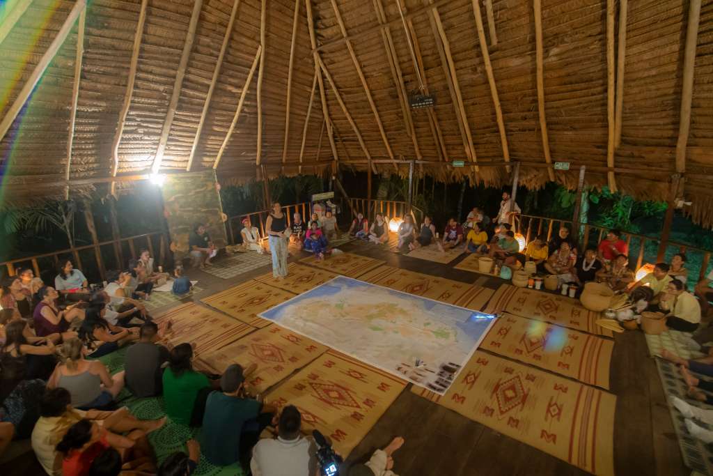 En el encuentro participaron 50 líderes y lideresas de pueblos indígenas de Colombia, Brasil, Venezuela, Perú y Ecuador.