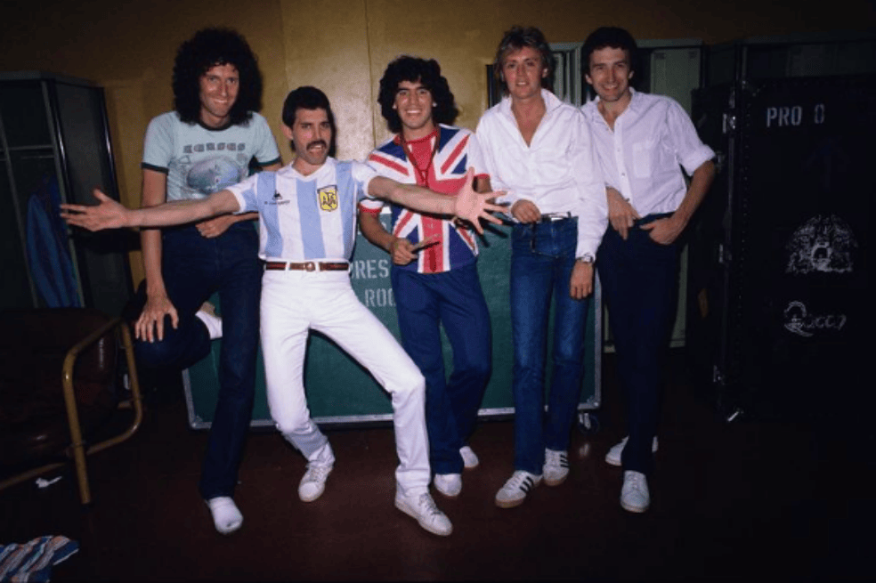 Diego Maradona y Queen