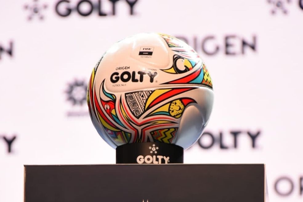 Este es el nuevo balón de Golty para el fútbol profesional colombiano.