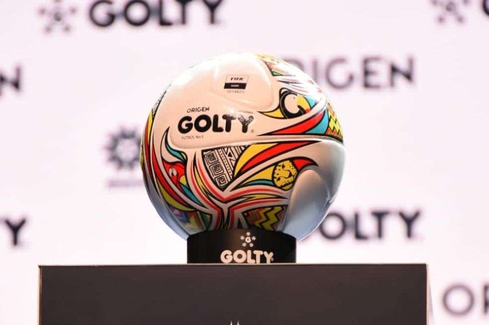 Este es el nuevo balón de Golty para el fútbol profesional colombiano.
