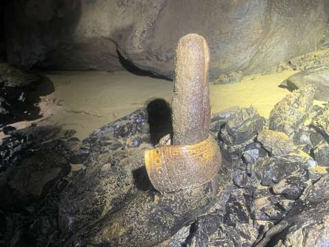 Creyeron que era basura, pero hallaron piezas arqueológicas de hace 5 siglos