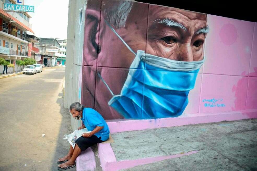 Las autoridades mexicanas dicen que el pico de la pandemia se espera para este viernes. / AFP