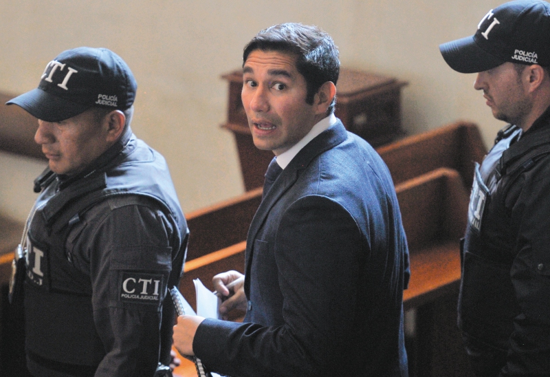 Exfiscal Gustavo Moreno, deberá pagar una pena de 58 meses y 15 días de prisión fijada en sentencia del 7 de marzo de 2018.