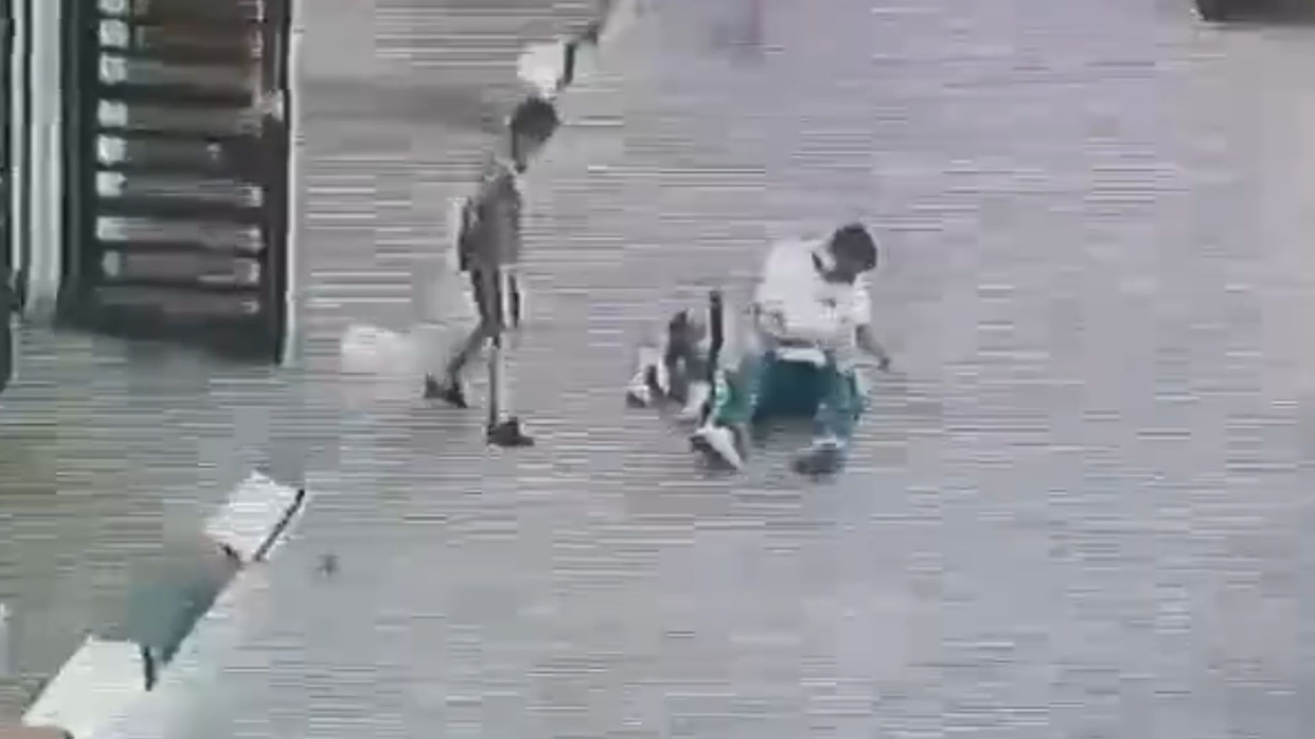 La niña se encuentra estable en el hospital.