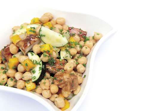 La receta del fin de semana: ensalada de garbanzos