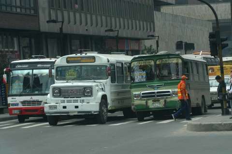 Se alista paro de transportes para el lunes