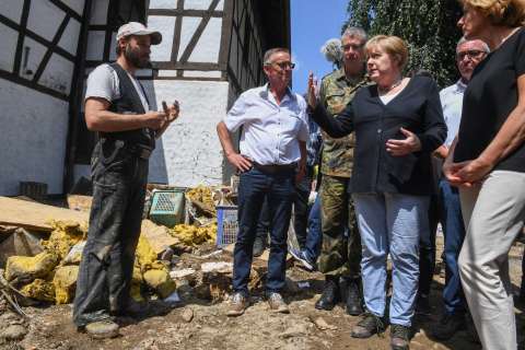 Alemania invertirá 300 millones de euros en damnificados por las inundaciones