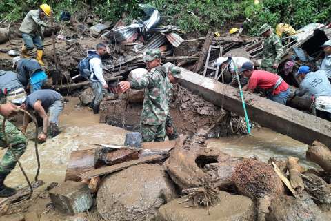 Hallan al último desaparecido por avalancha en Abriaquí (Antioquia)
