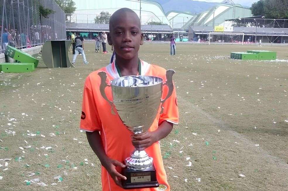 Jhon Jáder Durán en las divisiones menores de Envigado.