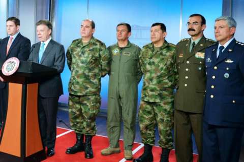 Ratifican a la cúpula militar y de Policía