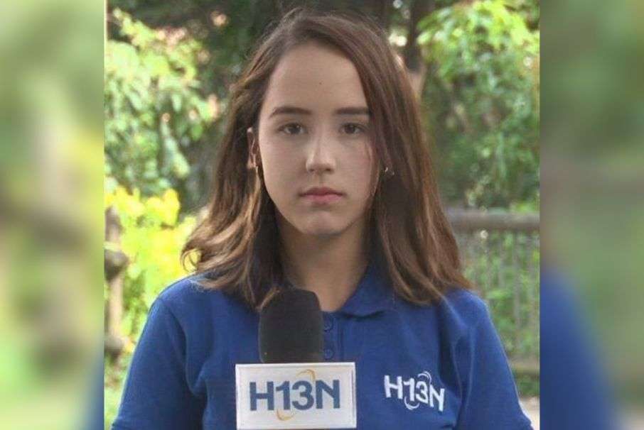 Así presentaba las noticias Érika Zapata antes de que la despidieran en otro medio