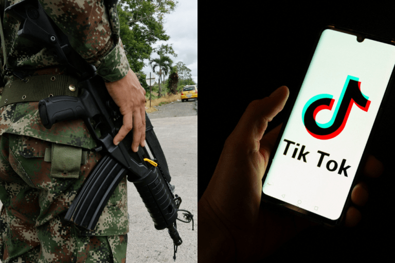 Condenan a un soldado por transmitir en vivo en TikTok mientras estaba de guardia