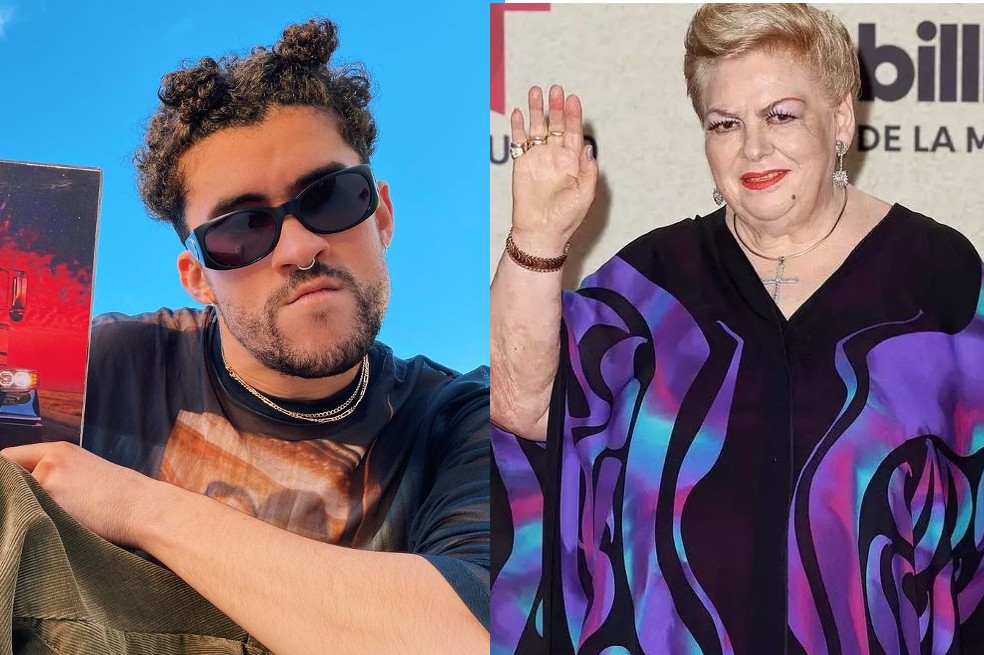 La reconocida cantante mexicana tuvo un problema con el micrófono. Bad Bunny se ofreció a ayudarla sin imaginarse que recibiría unas ‘duras’ palabras.